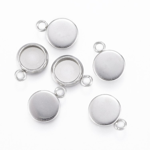 Cabochon base 6 mm pendant 1 pc. Cabochon base 6 mm pendant 1 pc.