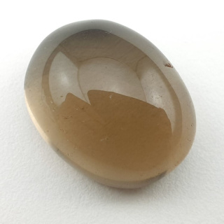 Smoky quartz cabochon 20x16 mm no 10