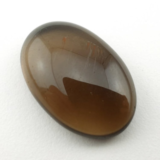 Smoky quartz cabochon 21x14 mm no 19