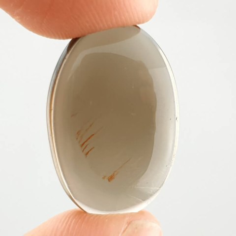 Smoky quartz cabochon 21x14 mm no 19 Smoky quartz cabochon 21x14 mm no 19