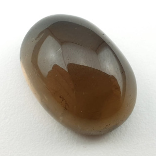 Smoky quartz cabochon 21x15 mm no. 5