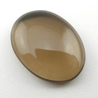 Smoky quartz cabochon 22x17 mm no. 18
