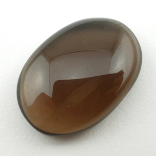 Smoky quartz cabochon 23x16 mm no. 22
