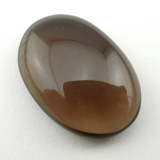 Smoky quartz cabochon 23x16 mm no. 22