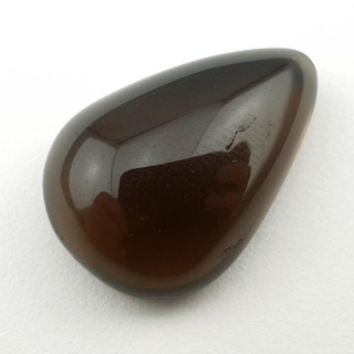Smoky quartz cabochon 23x16 mm no. 23