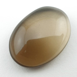 Smoky quartz cabochon 23x17 mm no. 26