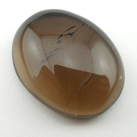 Smoky quartz cabochon 26x21 mm no. 9 Smoky quartz cabochon 26x21 mm no. 9