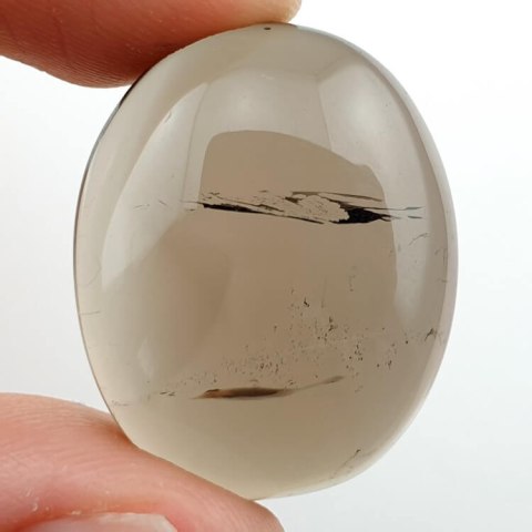 Smoky quartz cabochon 26x21 mm no. 9 Smoky quartz cabochon 26x21 mm no. 9