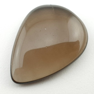 Smoky quartz cabochon 27x20 mm no. 31