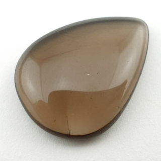 Smoky quartz cabochon 27x20 mm no. 31