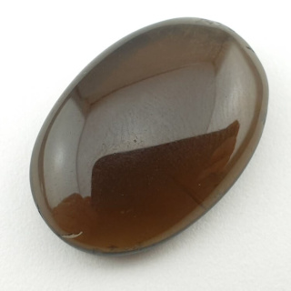 Smoky quartz cabochon 28x19 mm no. 29