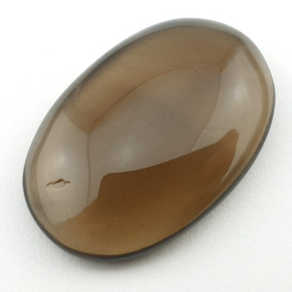 Smoky quartz cabochon 32x21 mm no 14