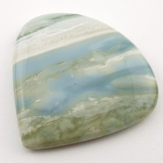 Saturn chalcedony cabochon 35x37 mm no. 33