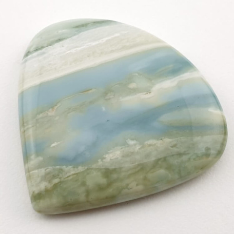 Saturn chalcedony cabochon 35x37 mm no. 33 Saturn chalcedony cabochon 35x37 mm no. 33