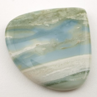 Saturn chalcedony cabochon 35x37 mm no. 33