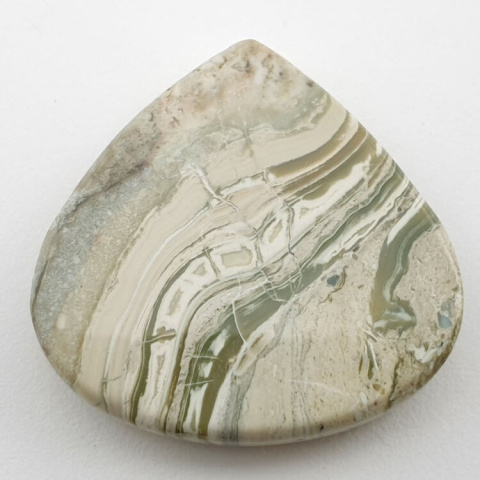 Saturn chalcedony cabochon 36x36 mm no. 32 Saturn chalcedony cabochon 36x36 mm no. 32