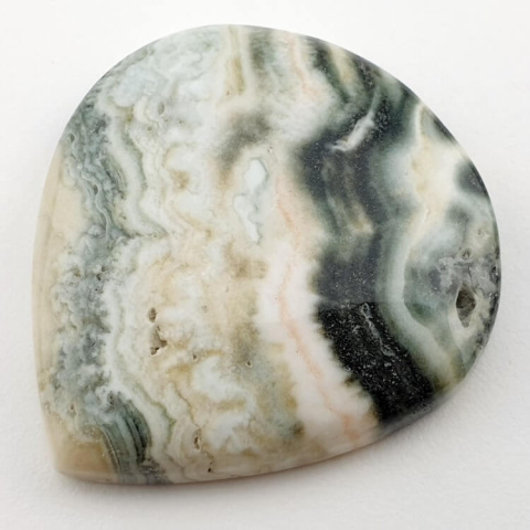 Saturn chalcedony cabochon 38x34 mm no. 22 Saturn chalcedony cabochon 38x34 mm no. 22