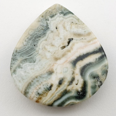 Saturn chalcedony cabochon 38x34 mm no. 22 Saturn chalcedony cabochon 38x34 mm no. 22