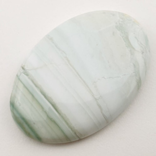Saturn chalcedony cabochon 42x28 mm no. 25