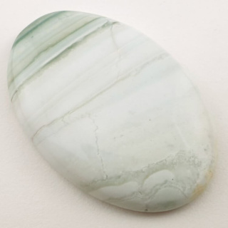 Saturn chalcedony cabochon 42x28 mm no. 25