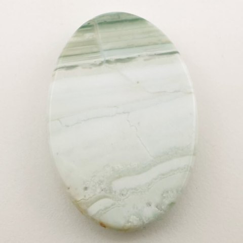 Saturn chalcedony cabochon 42x28 mm no. 25 Saturn chalcedony cabochon 42x28 mm no. 25