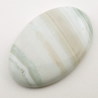 Saturn chalcedony cabochon 43x28 mm no. 26