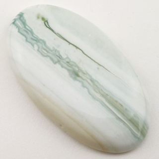 Saturn chalcedony cabochon 49x28 mm no 19