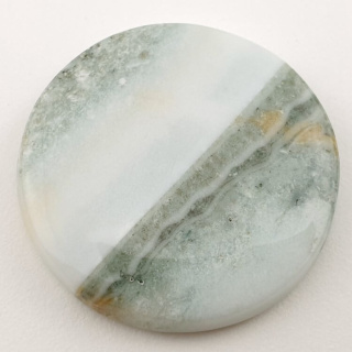 Saturn chalcedony cabochon fi 33 mm no 7