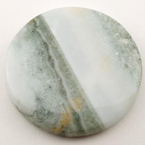 Saturn chalcedony cabochon fi 33 mm no 7 Saturn chalcedony cabochon fi 33 mm no 7