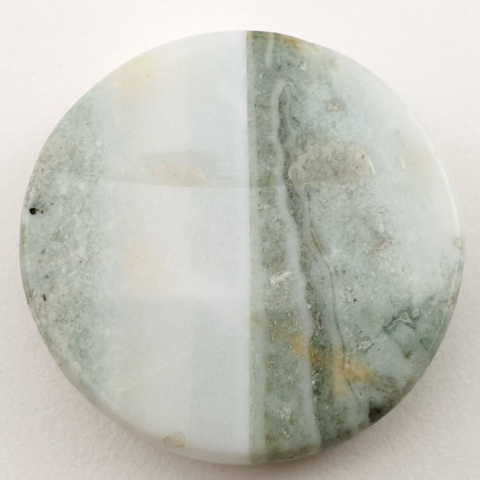 Saturn chalcedony cabochon fi 33 mm no 7 Saturn chalcedony cabochon fi 33 mm no 7