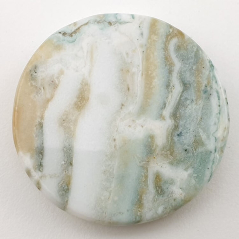 Saturn chalcedon kaboszon fi 39 mm nr 12 Saturn chalcedon kaboszon fi 39 mm nr 12