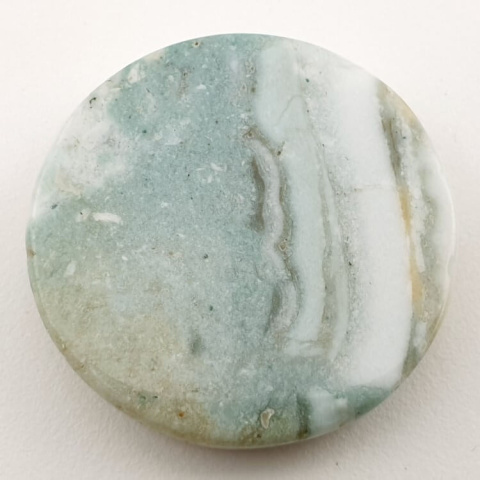Saturn chalcedony cabochon fi 32 mm no. 3 Saturn chalcedony cabochon fi 32 mm no. 3