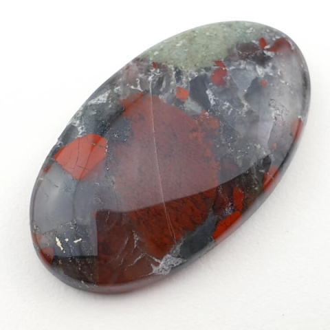 African heliotrope cabochon 39x23 mm no. 25 African heliotrope cabochon 39x23 mm no. 25
