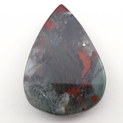 African bloodstone cabochon 41x29 mm no. 11 African bloodstone cabochon 41x29 mm no. 11
