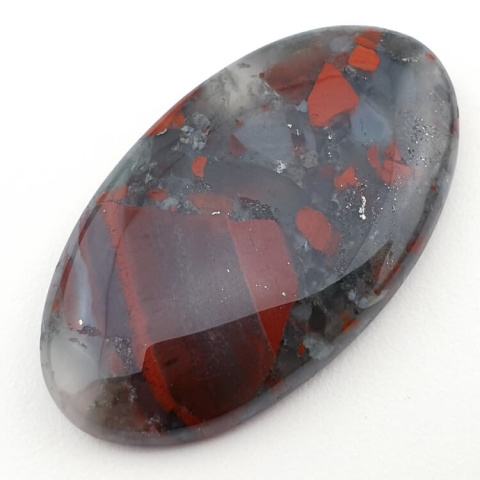 African bloodstone cabochon 42x24 mm no 41 African bloodstone cabochon 42x24 mm no 41