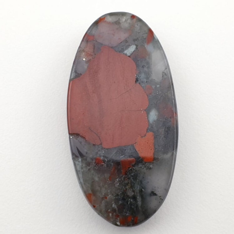 African bloodstone cabochon 44x22 mm no. 6 African bloodstone cabochon 44x22 mm no. 6