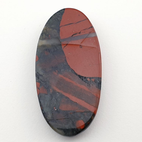 African heliotrope cabochon 45x22 mm no. 33 African heliotrope cabochon 45x22 mm no. 33