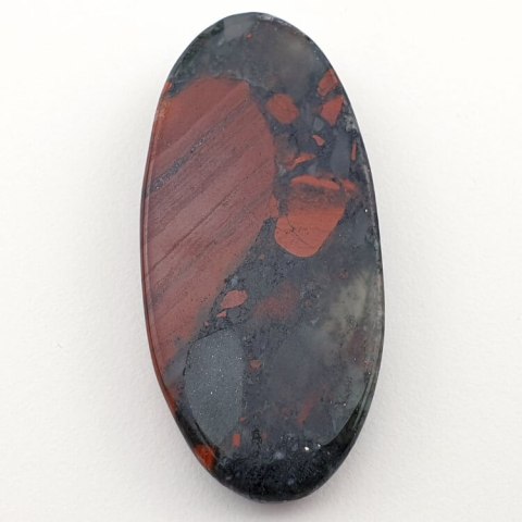 Heliotrop afrykański kaboszon 46x22 mm nr 28 Heliotrop afrykański kaboszon 46x22 mm nr 28