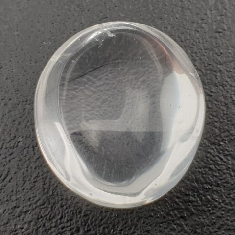 Rock quartz cabochon 23x20 mm no 75 Rock quartz cabochon 23x20 mm no 75