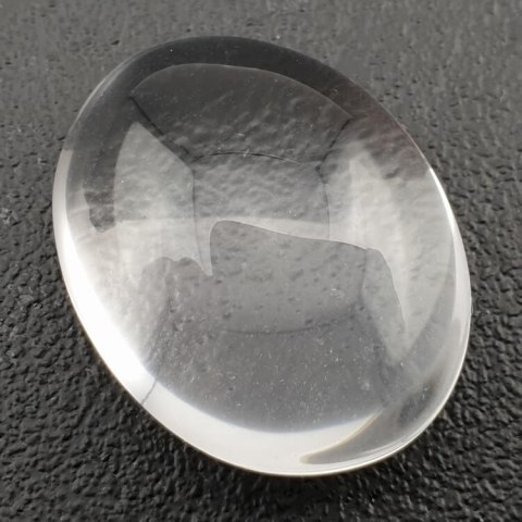 Kryształ górski kaboszon 24x19 mm nr 39 Kryształ górski kaboszon 24x19 mm nr 39