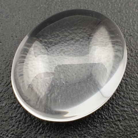 Rock quartz cabochon 24x20 mm no 90 Rock quartz cabochon 24x20 mm no 90