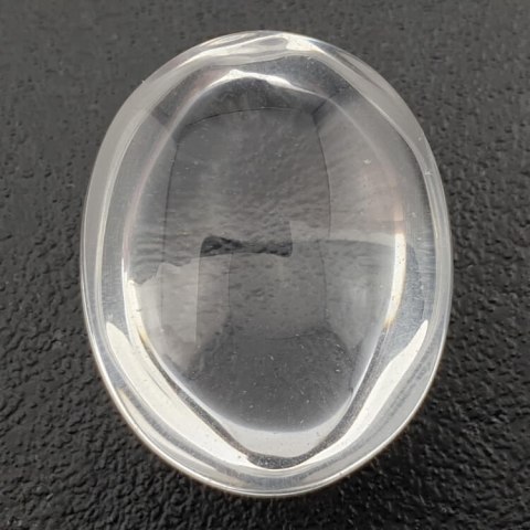 Rock quartz cabochon 25x19 mm no 91 Rock quartz cabochon 25x19 mm no 91
