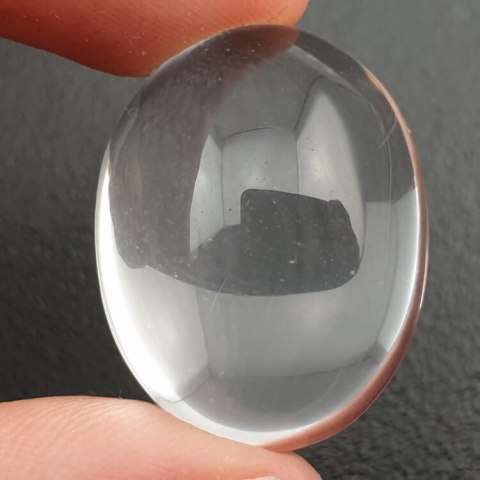 Rock quartz cabochon 25x20 mm no 83 Rock quartz cabochon 25x20 mm no 83