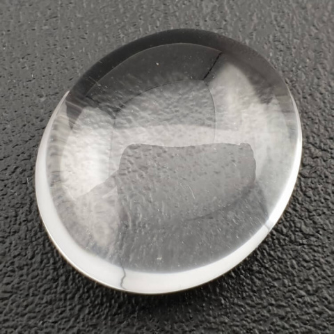 Mountain crystal cabochon 25x21 mm no. 46 Mountain crystal cabochon 25x21 mm no. 46
