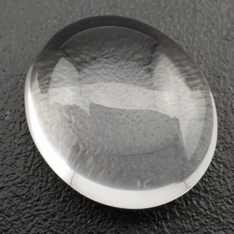 Mountain crystal cabochon 25x21 mm no. 46 Mountain crystal cabochon 25x21 mm no. 46