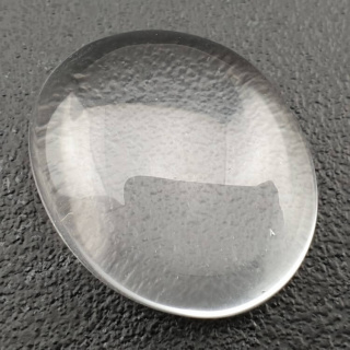 Rock quartz cabochon 25x21 mm no. 58