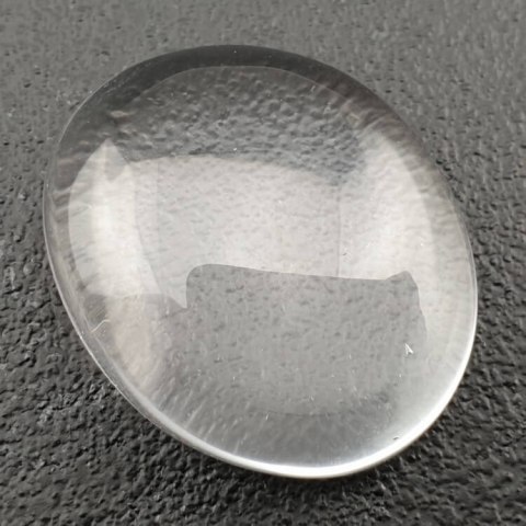 Rock quartz cabochon 25x21 mm no. 58 Rock quartz cabochon 25x21 mm no. 58