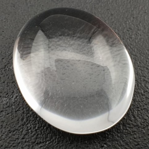 Rock quartz cabochon 26x21 mm no 73 Rock quartz cabochon 26x21 mm no 73