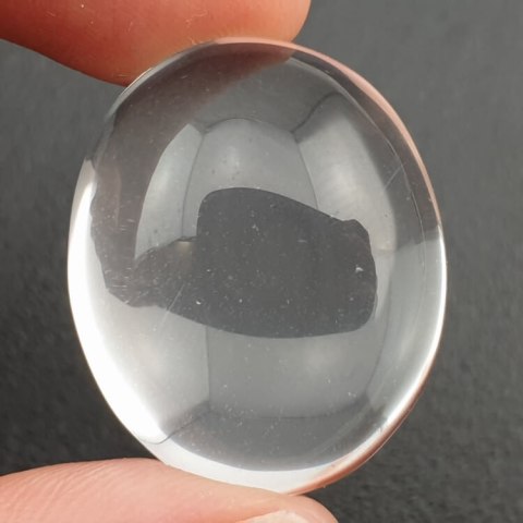 Rock quartz cabochon 26x21 mm no 73 Rock quartz cabochon 26x21 mm no 73