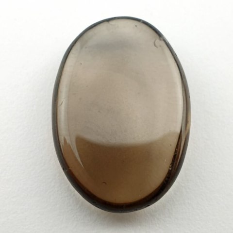 Kwarc dymny kaboszon 18x16 mm nr 78 Kwarc dymny kaboszon 18x16 mm nr 78